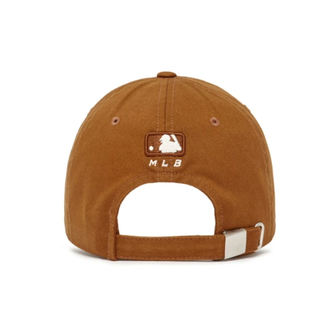【享贝家】ZY- MLB 字母B小标刺绣棒球帽 鸭舌帽 男女同款 焦糖色 3ACP7701N-43BRS 商品