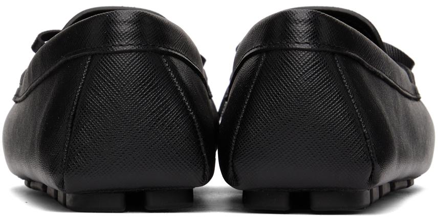 黑色 Saffiano 乐福鞋商品第4张图片规格展示