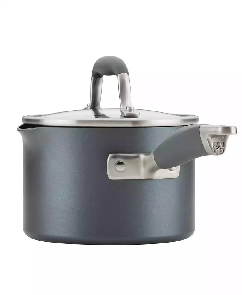 Advanced Home Hard-Anodized Nonstick Straining Saucepan, 2-Quart 商品