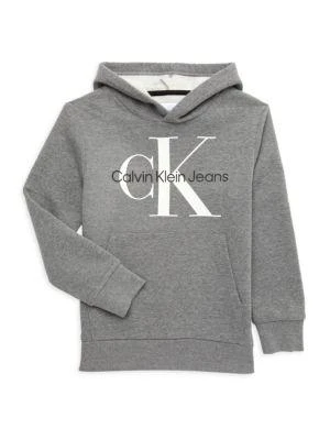 商品Calvin Klein|Boy's Old School Logo Hoodie,价格¥148,第1张图片