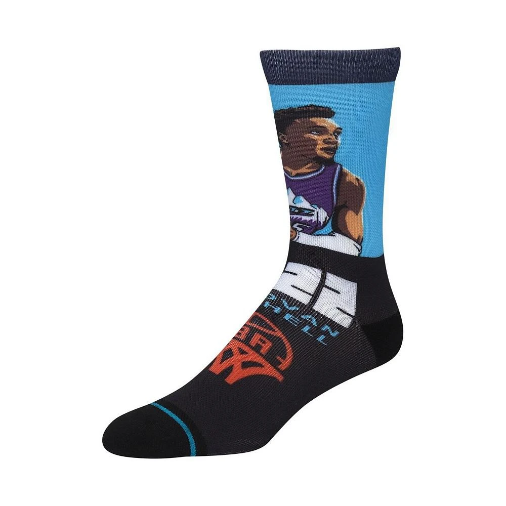 商品Stance|Men's Donovan Mitchell Utah Jazz Graded Player Crew Socks,价格¥151,第1张图片