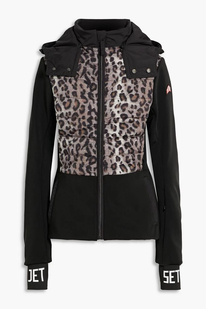 商品JETSET|Quilted printed hooded ski jacket,价格¥3863,第3张图片详细描述