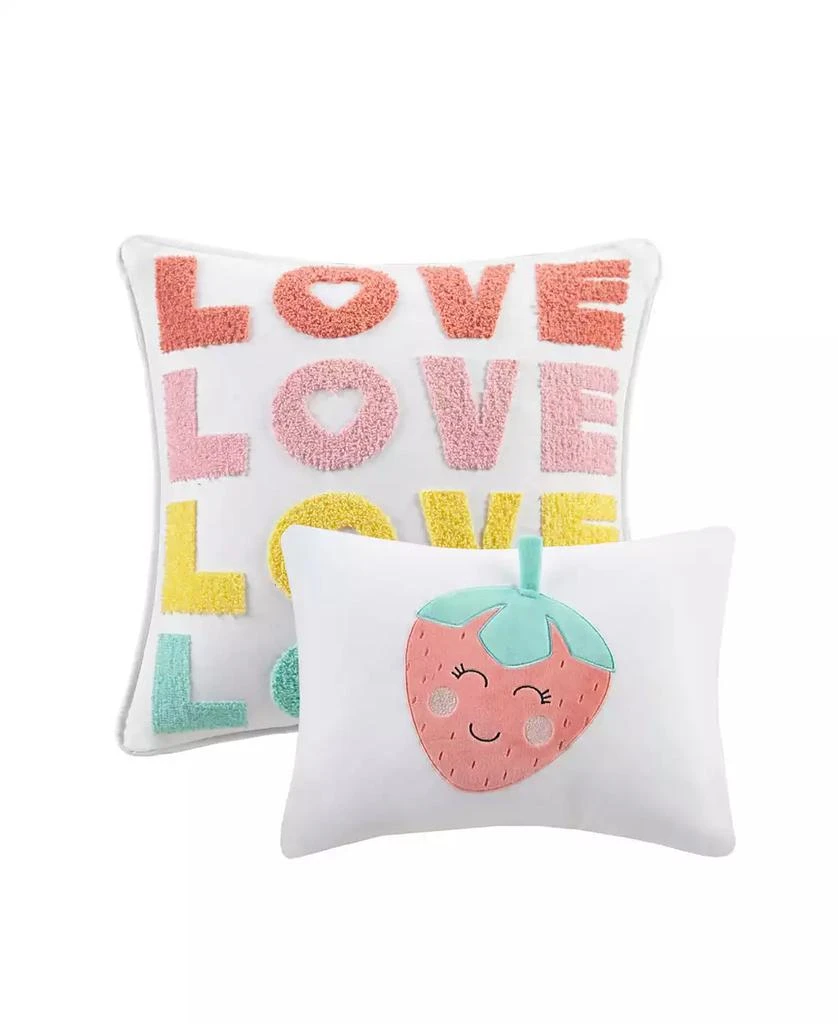 商品Urban Habitat|Haisley Chenille Trim 4-Pc. Duvet Cover Set,价格¥2418,第4张图片详细描述