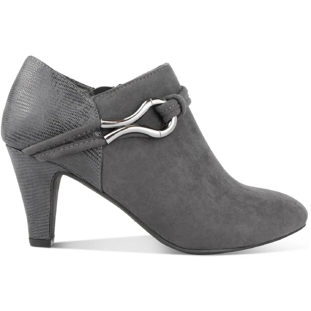 商品Karen Scott|Karen Scott Womens Melanni Faux Suede Heels Ankle Boots,价格¥100,第2张图片详细描述