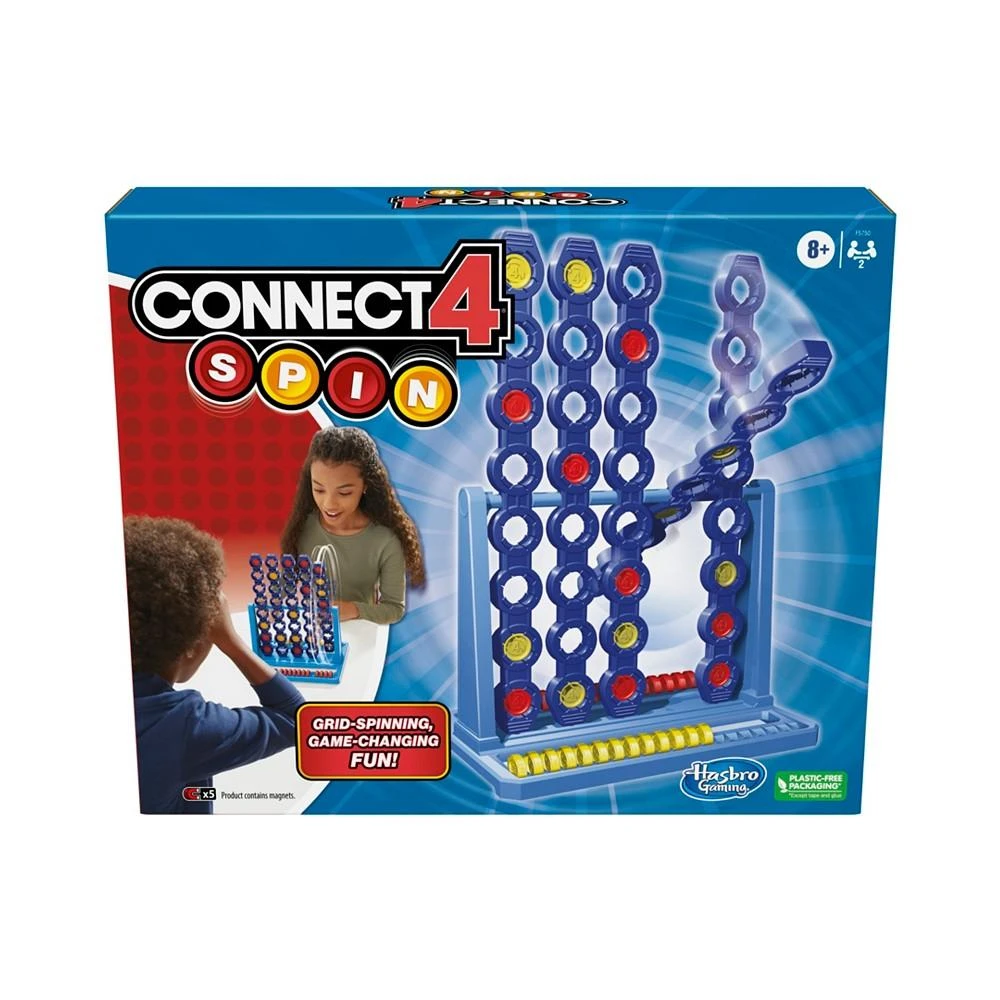 Connect 4 Spin, Features Spinning Connect 4 Grid, 2 Player Board Game 商品