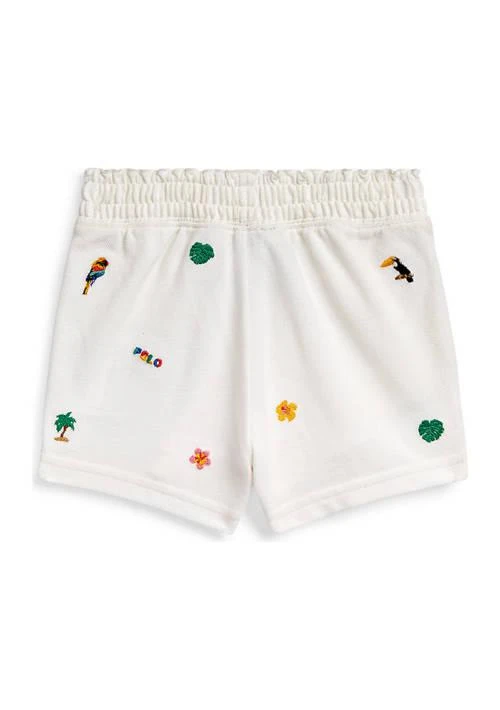 商品Ralph Lauren|Lauren Childrenswear Girls 2 6X Tropical Cotton Mesh Shorts,价格¥418,第2张图片详细描述