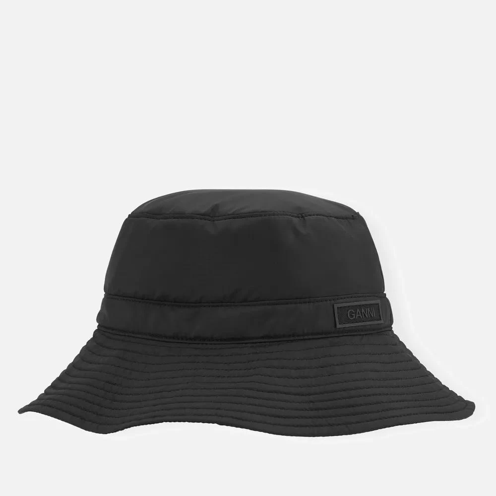 商品Ganni|Ganni Recycled Shell Bucket Hat,价格¥411,第1张图片