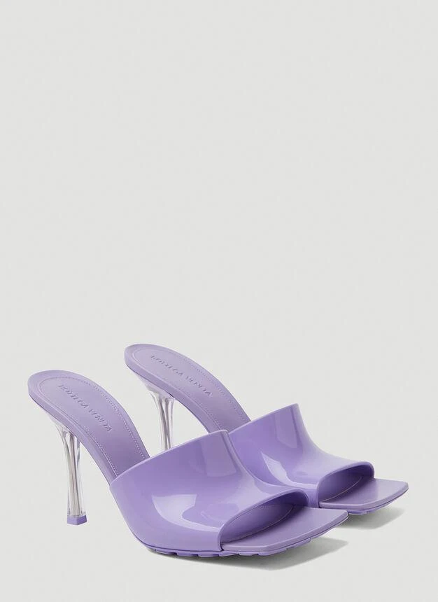 商品Bottega Veneta|Stretch High Heel Mules in Purple,价格¥6877,第2张图片详细描述