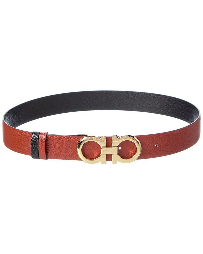 商品Salvatore Ferragamo|Salvatore Ferragamo Gancini Reversible & Adjustable Leather Belt,价格¥3003,第1张图片