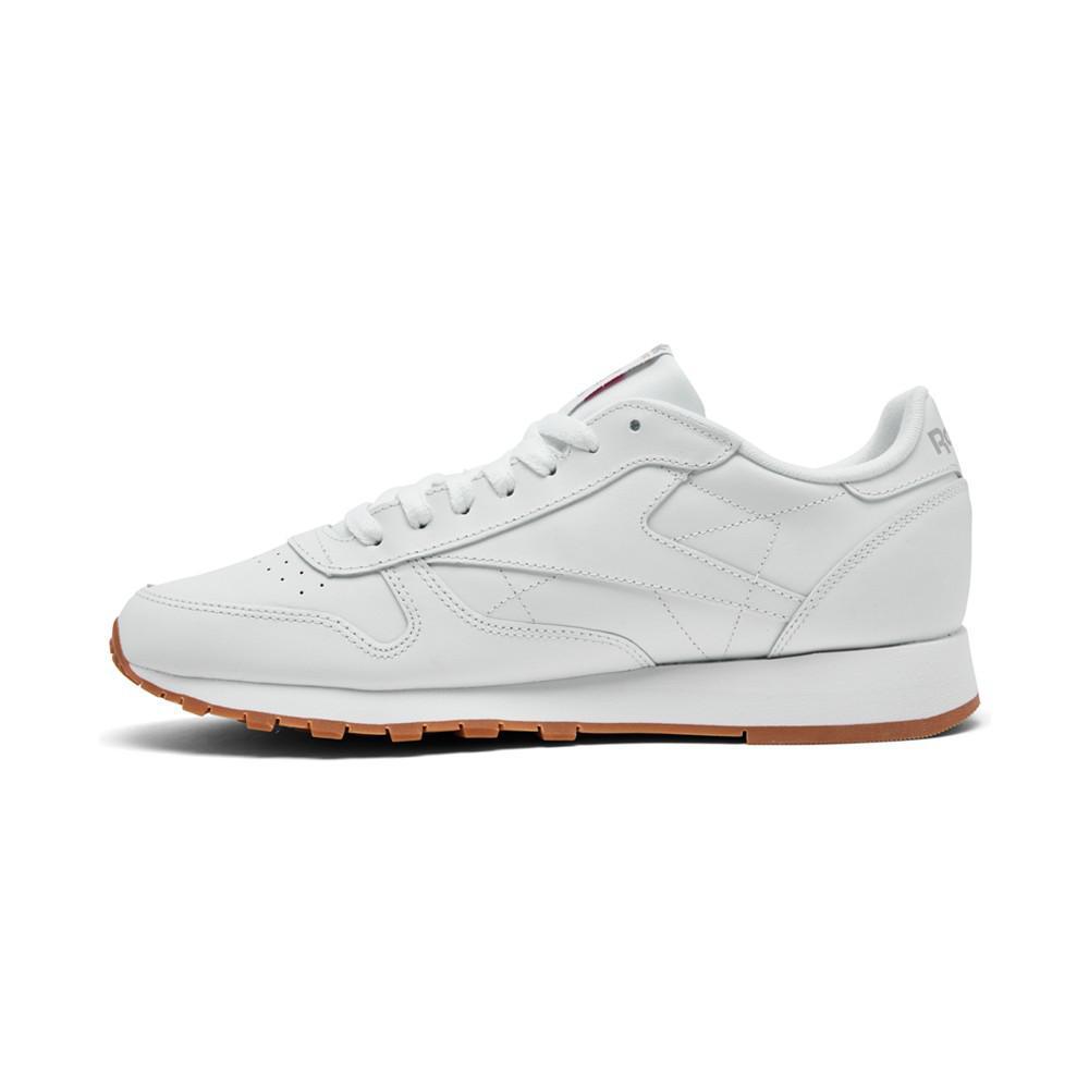 商品Reebok|Men's Classic Leather Casual Sneakers from Finish Line,价格¥594,第5张图片详细描述