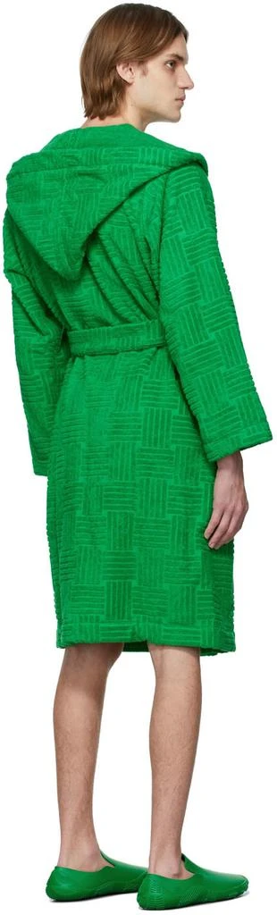 商品Bottega Veneta|绿色连帽浴袍,价格¥6139,第3张图片详细描述