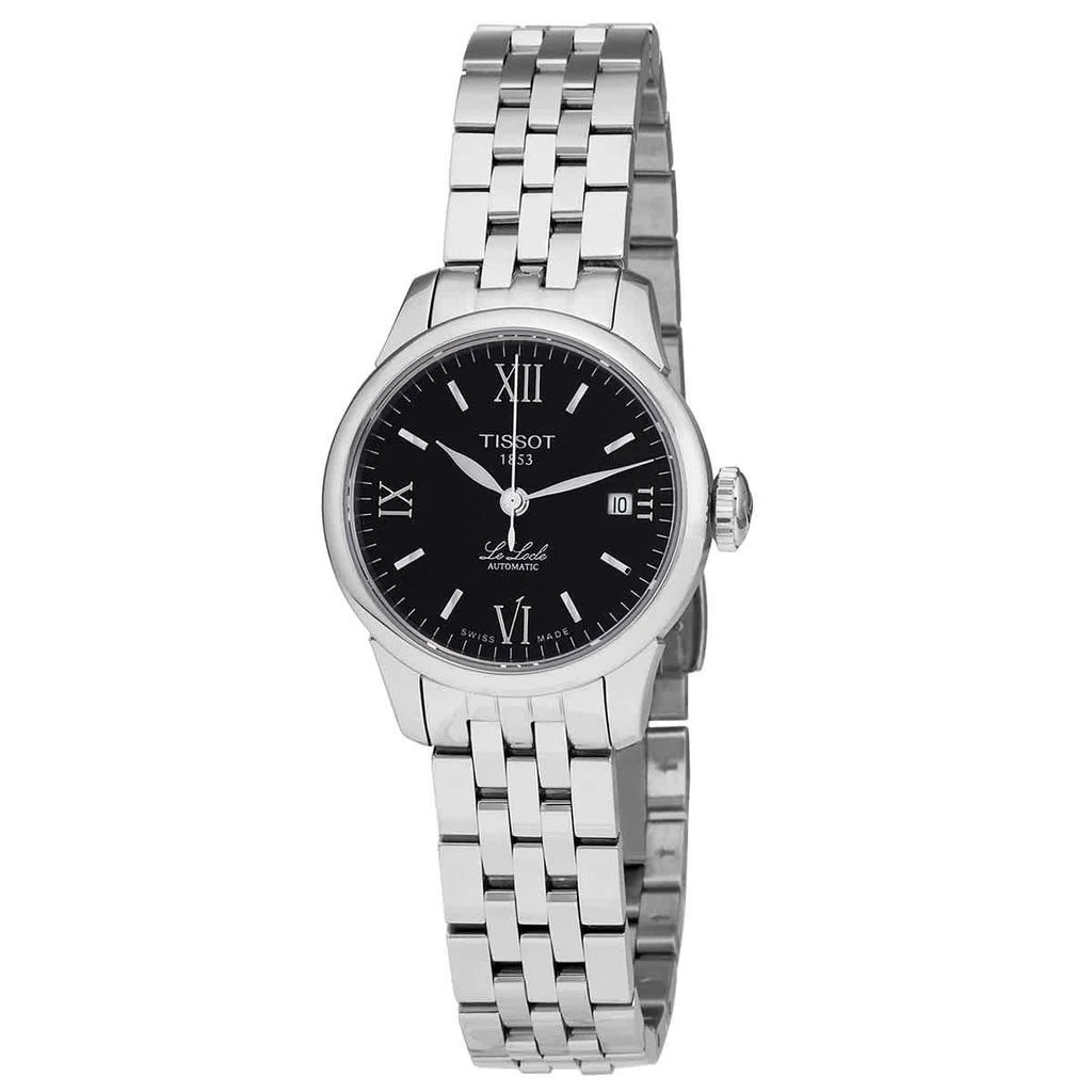 商品Tissot|Tissot Le Locle Automatic Black Dial Ladies Watch T141118353,价格¥3703,第1张图片