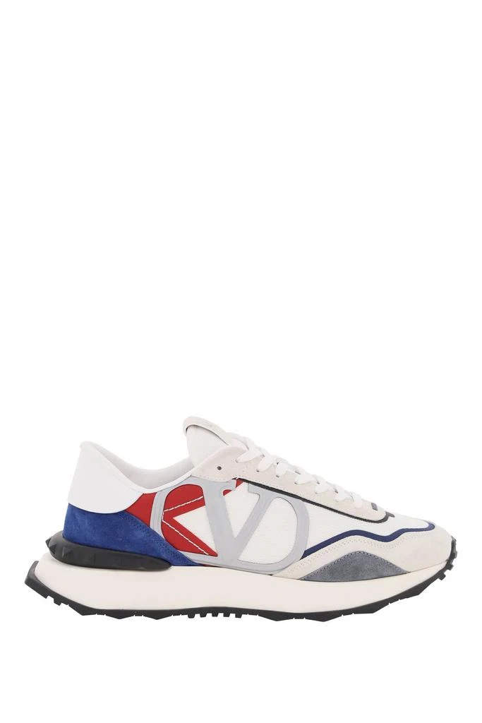 商品Valentino|Valentino garavani fabric and suede leather netrunner sneakers,价格¥3833,第1张图片