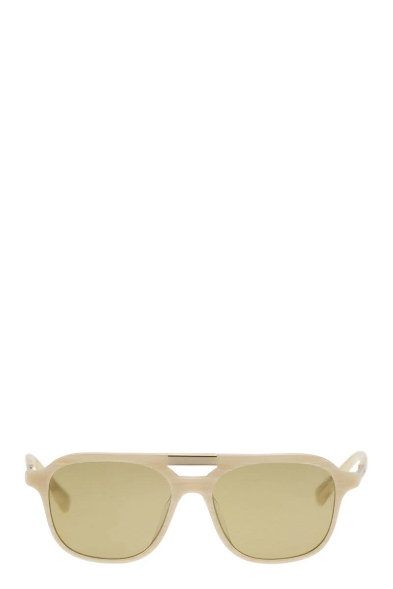 商品Brunello Cucinelli|Sartorial Sunset acetate sunglasses 0BC4001S 10024C 10024C,价格¥3944,第1张图片