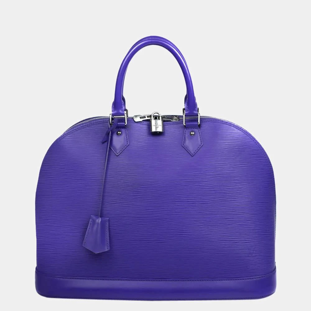 商品[二手商品] Louis Vuitton|Louis Vuitton Purple Epi Leather Alma PM Bag,价格¥11701,第1张图片