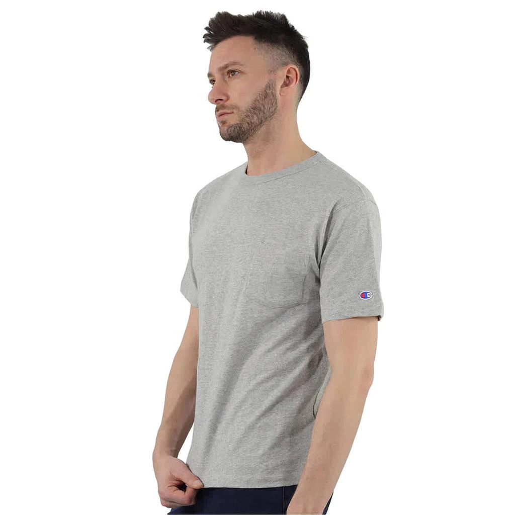 商品CHAMPION|Champion Mens Oxford Grey Cotton Pocket T-shirt, Size Medium,价格¥121,第2张图片详细描述