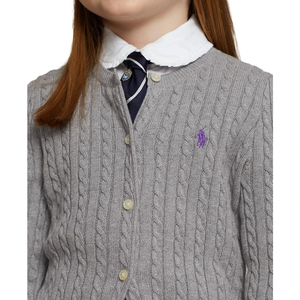 商品Ralph Lauren|女小童款棉质开衫 多款配色,价格¥336,第2张图片详细描述