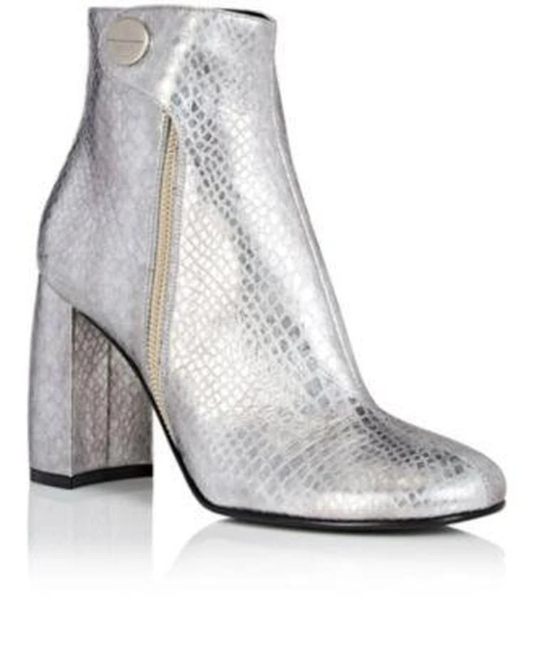 商品Stella McCartney|Faux-Snakeskin Ankle Boots,价格¥2449,第2张图片详细描述