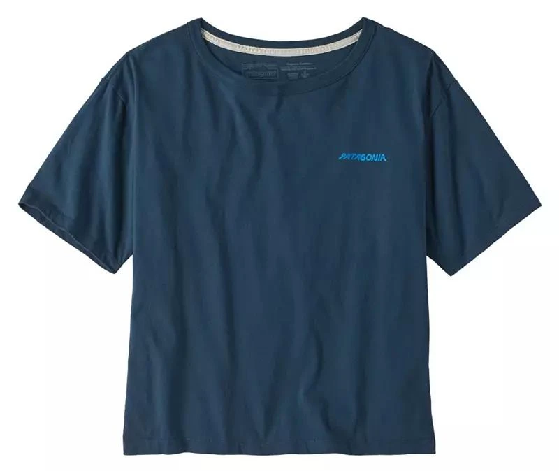 商品Patagonia|Patagonia Women's Sunrise Rollers Organic Easy Cut T-Shirt,价格¥264,第2张图片详细描述