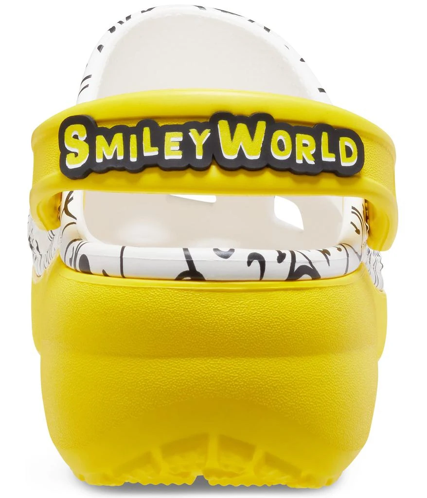 商品Crocs|Zappos Print Lab: SmileyWorld® Classic Platform Clog,价格¥307,第5张图片详细描述