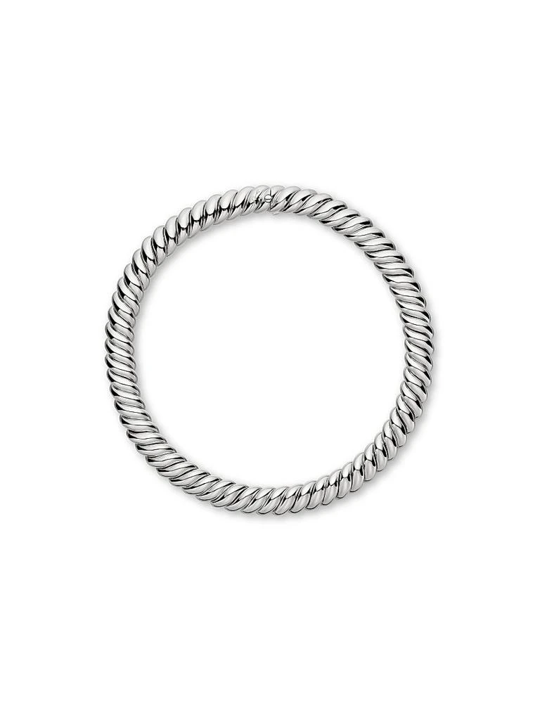 商品David Yurman|Sculpted Cable Necklace in Sterling Silver, 14MM,价格¥21821,第1张图片