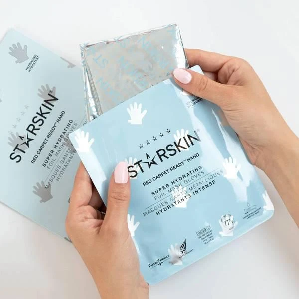 商品Starskin|STARSKIN Red Carpet Ready Hand Super Hydrating Foil Mask Gloves,价格¥90,第4张图片详细描述
