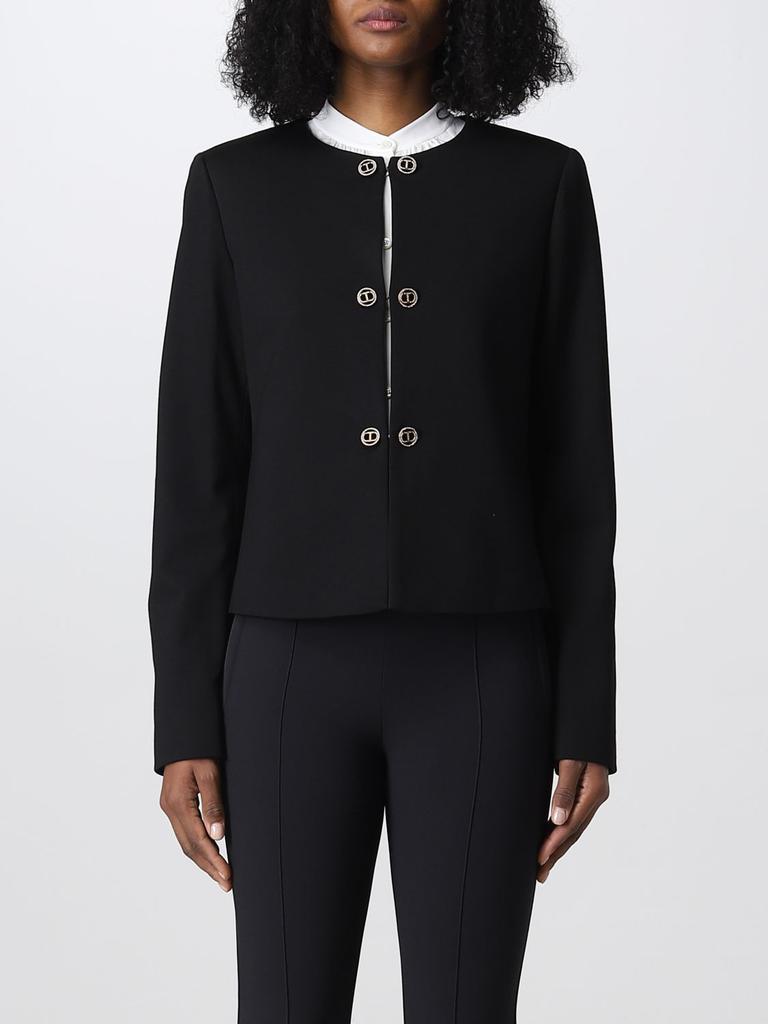 商品TWINSET|Twinset jacket in viscose blend,价格¥1554,第1张图片