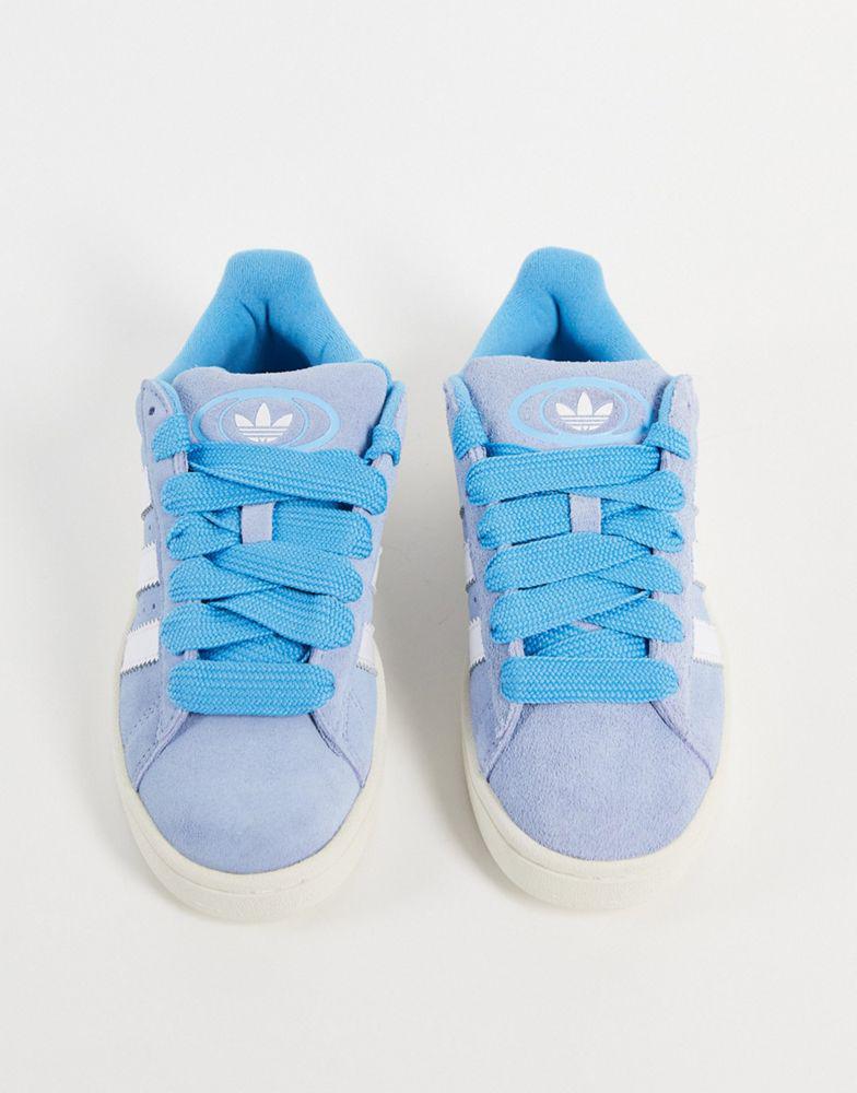 adidas Originals Campus 00's trainers in pale blue商品第4张图片规格展示