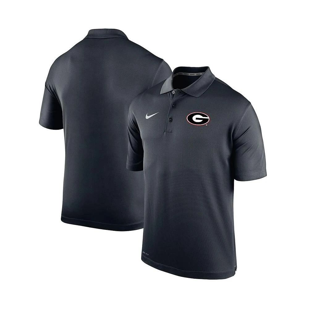 商品NIKE|Men's Black Georgia Bulldogs Big and Tall Primary Logo Varsity Performance Polo Shirt,价格¥535,第1张图片