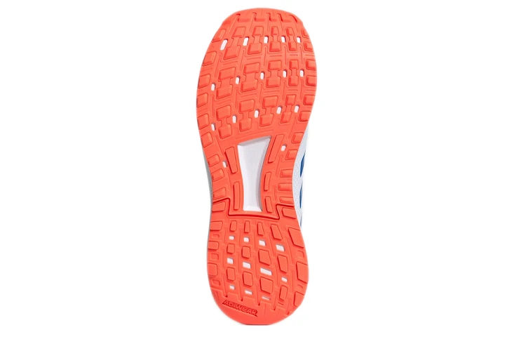 商品[国内直发] Adidas|adidas DURAMO 9 系带休闲通勤 织物减震防滑耐磨 低帮 休闲跑步鞋 男款 白蓝橙,价格¥341,第8张图片详细描述