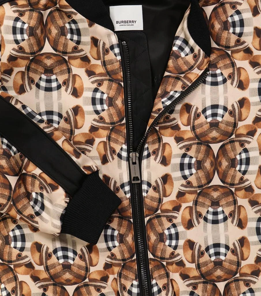 商品Burberry|Thomas Bear印花飞行员夹克,价格¥6916,第3张图片详细描述
