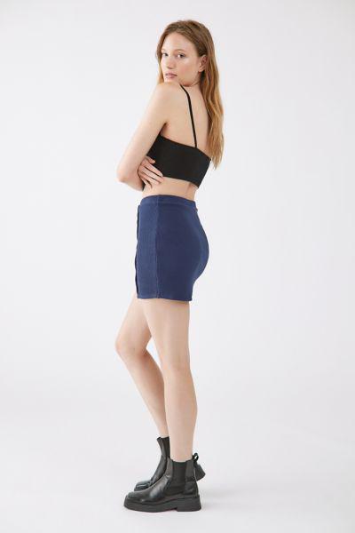 UO Claira Side-Button Mini Skirt商品第4张图片规格展示