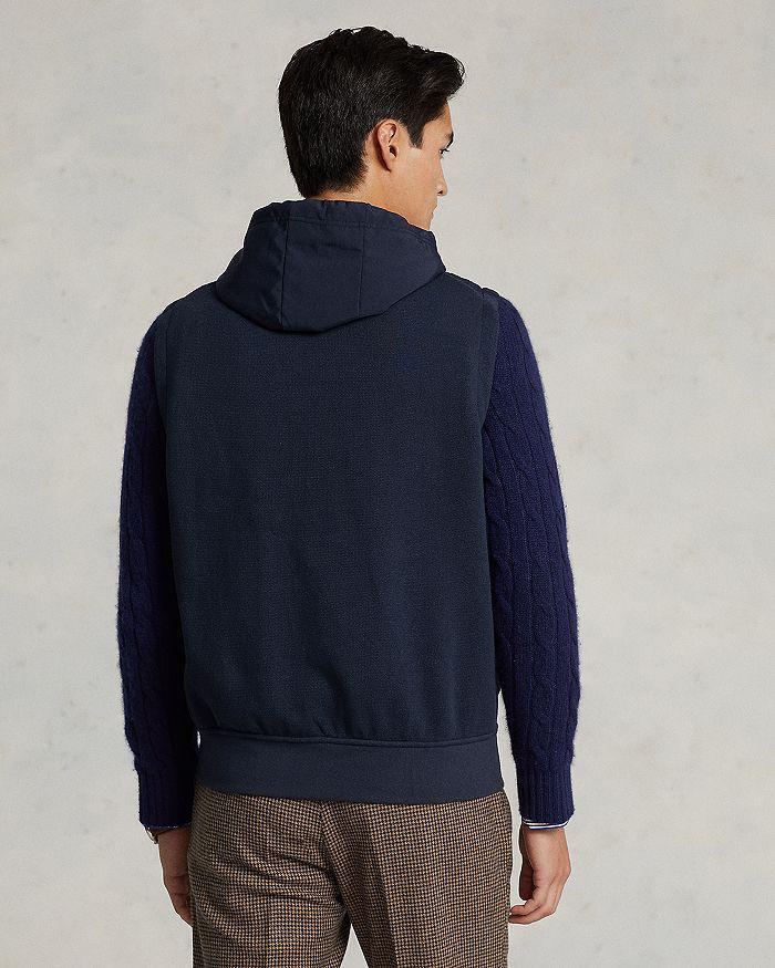 商品Ralph Lauren|Hooded Mixed Media Vest,价格¥1408,第6张图片详细描述