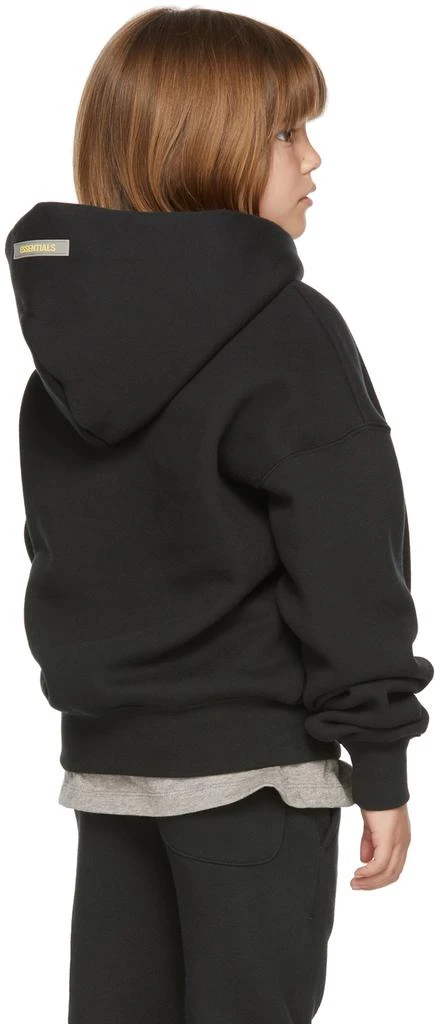 商品Essentials|Kids Black Fleece Pullover Hoodie,价格¥622,第4张图片详细描述