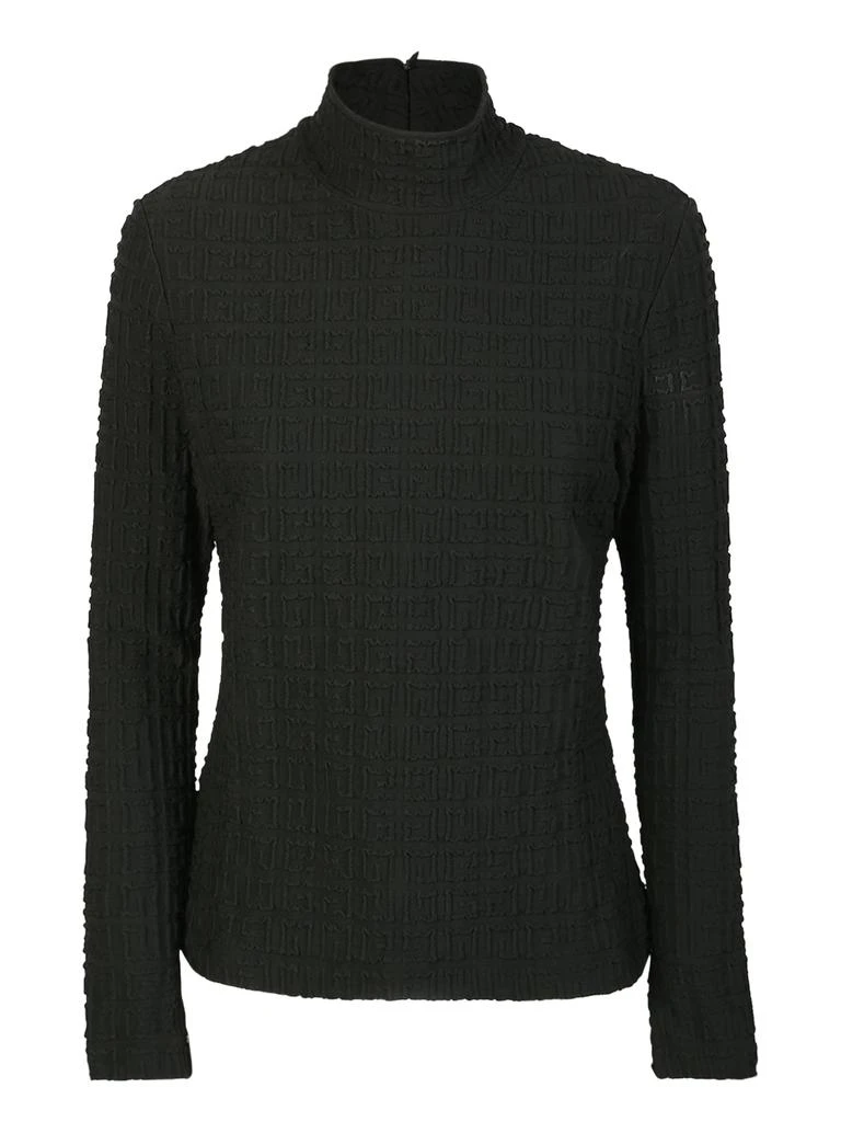 商品Givenchy|GIVENCHY GIVENCHY 4G JACQUARD SWEATER; SIMPLE BUT ESSENTIAL GARMENT,价格¥5642,第1张图片