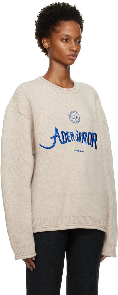 商品ADER error|Beige Verif Sweater,价格¥1507,第2张图片详细描述