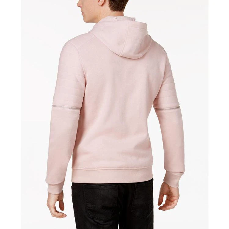 商品INC International|Men's Full-Zip Moto Hoodie, Created for Macy's,价格¥221,第4张图片详细描述