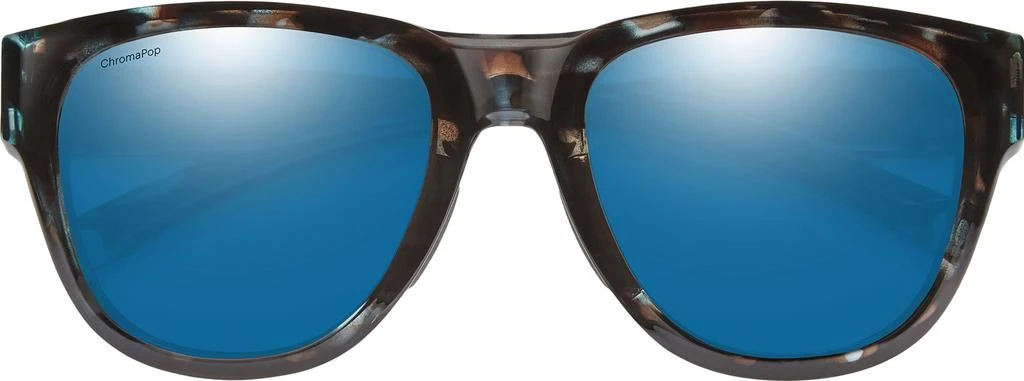 商品Smith Optics|Rockaway Sunglasses - Sky Tortoise - ChromaPop Polarized Blue Mirror Lens,价格¥1146,第3张图片详细描述