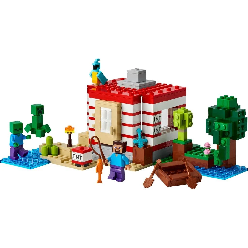 商品LEGO® Minecraft® The TNT Jungle House, Video Game Collectible Toy 21275,价格¥315,第3张图片详细描述
