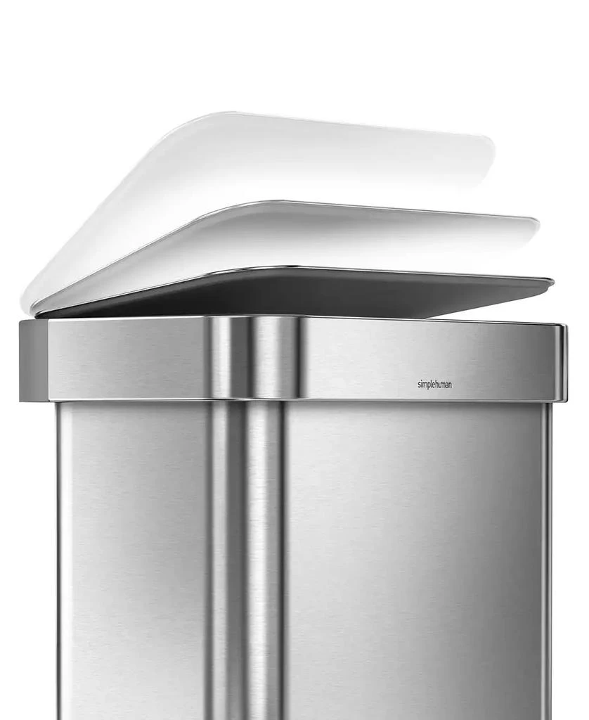 Brushed Stainless Steel 45L Step Trash Can 商品