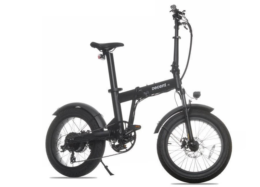 商品The Decent Living|20in Foldable Ebike / 4in Fat Tires / 500 Watts / 48v / Aluminum Alloy Frame,价格¥15722,第1张图片