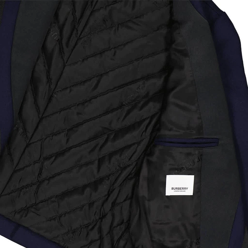 商品Burberry|Girls Navy Satin Trim Wool Twill Tailored Jacket,价格¥897,第3张图片详细描述
