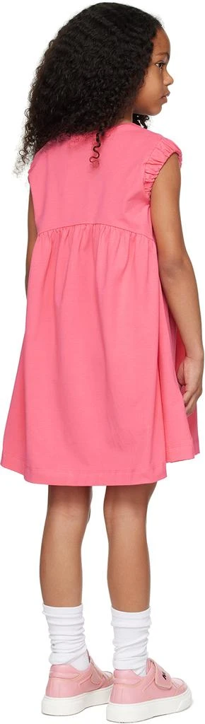 商品Marni|Kids Pink Gathered Dress,价格¥435,第3张图片详细描述