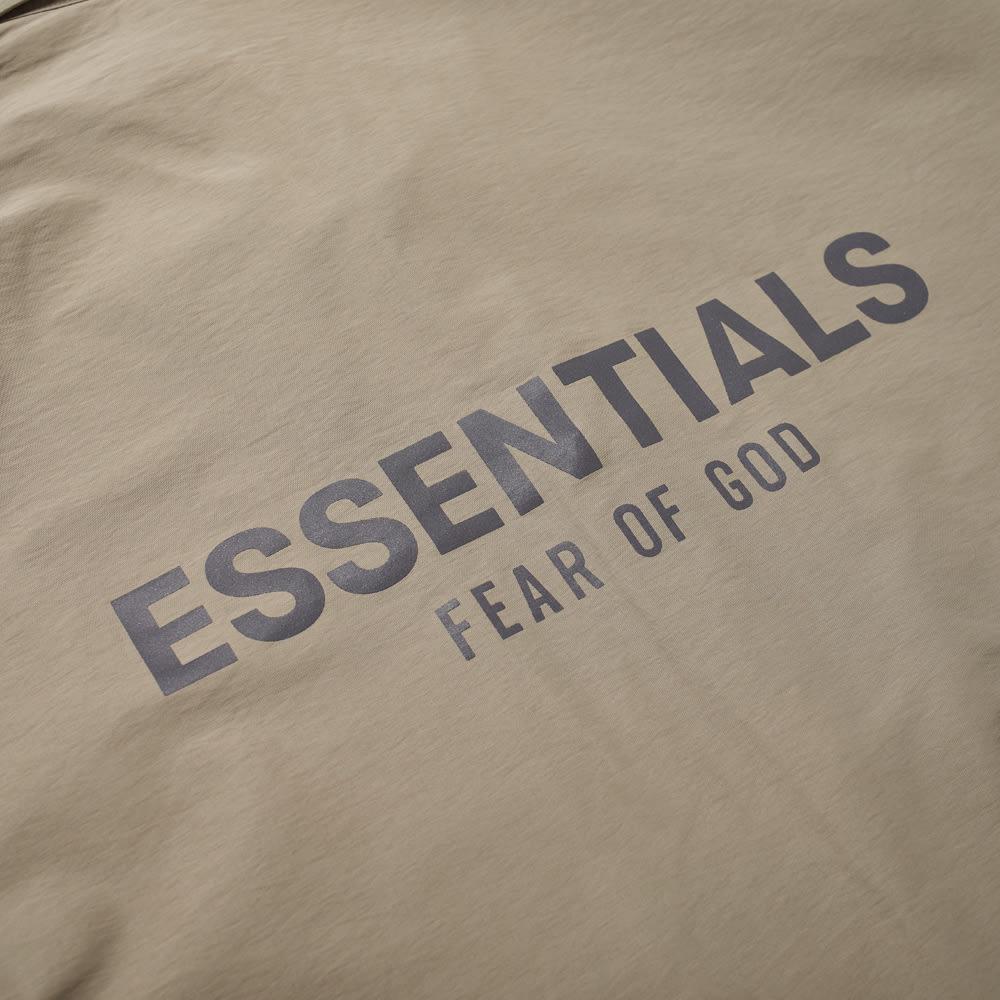 商品Essentials|Fear of God ESSENTIALS Coaches Jacket - Moonstruck,价格¥708,第6张图片详细描述