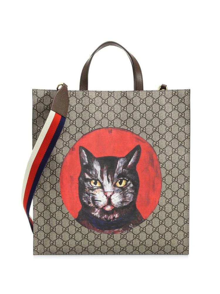 商品Gucci|Bestiary Printed Tote,价格¥9670,第1张图片