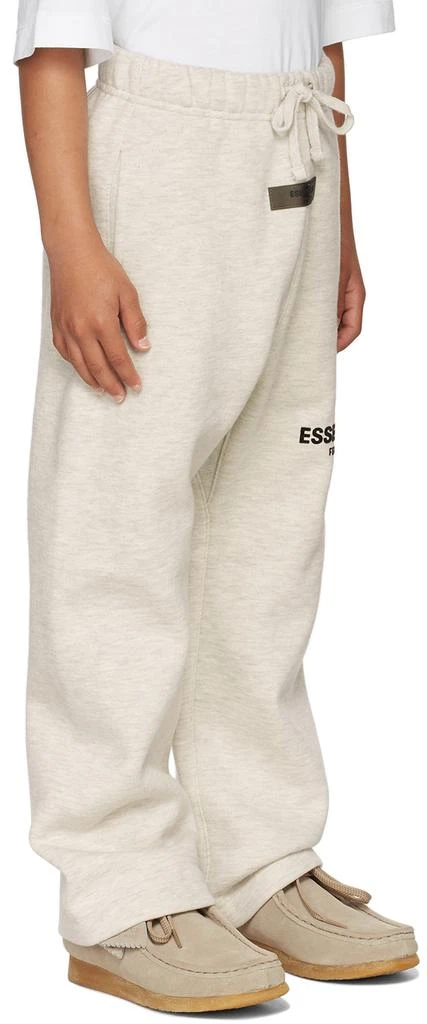 Fear of God ESSENTIALS Kids Off-White Logo Lounge Pants 2