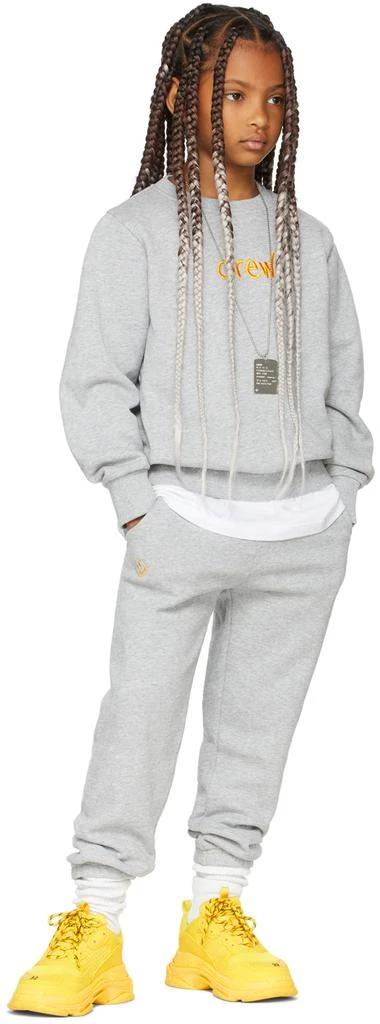 商品Drew House|SSENSE Exclusive Kids Gray Scribble Lounge Pants,价格¥1186,第5张图片详细描述