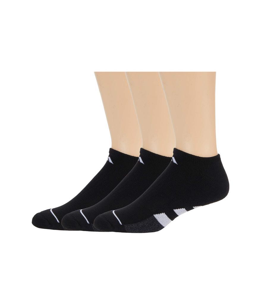 商品Adidas|Cushioned II No Show Socks 3-Pack,价格¥85-¥104,第1张图片