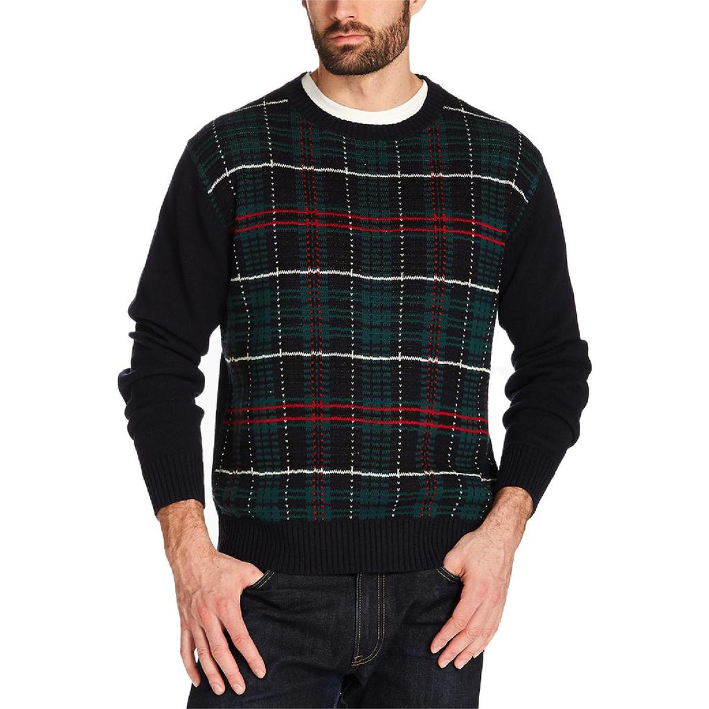 Weatherproof Vintage Mens Printed Holiday Pullover Sweater商品第1张图片规格展示