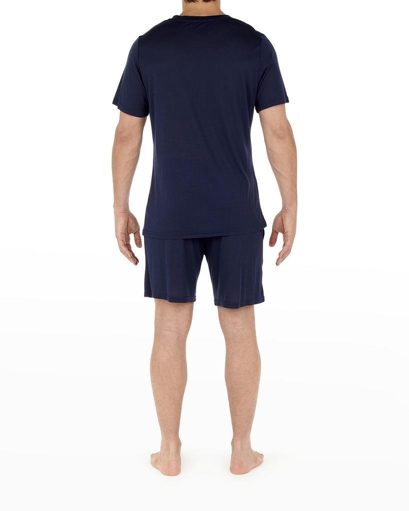 商品HOM|Men's Cocooning V-Neck T-Shirt,价格¥347,第4张图片详细描述
